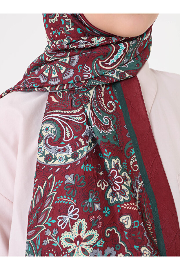 Shawl - Multicolored - V02-Tuva - 4