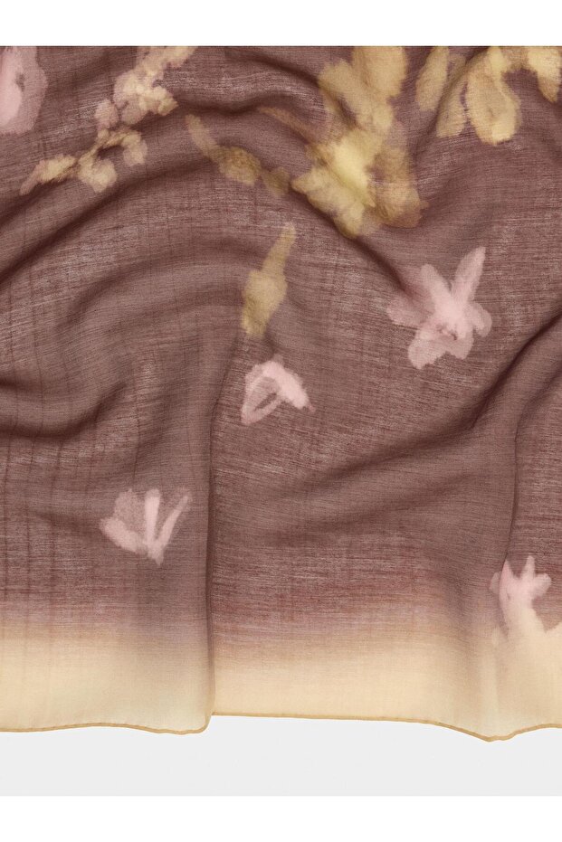 Desenli Liyosel Şal - 2