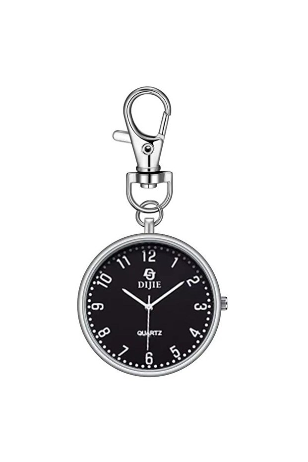 سلسلة مفاتيح على شكل ساعة كلاسيكية صغيرة - 1