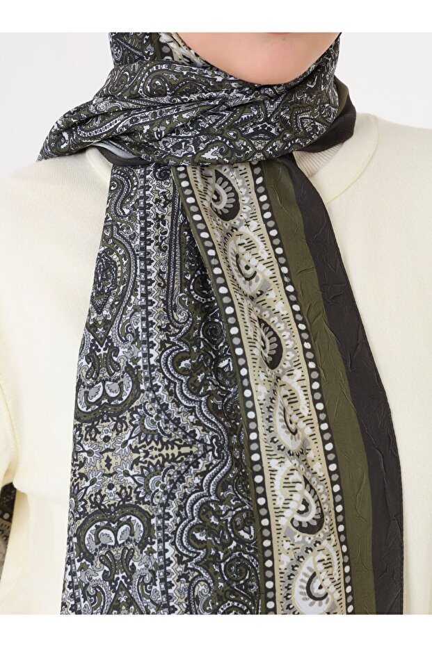 Shawl - Multicolored - V16-Tuva - 4