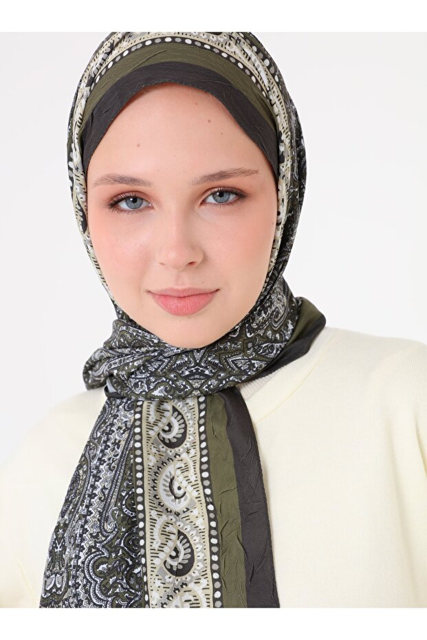 Shawl - Multicolored - V16-Tuva - 2