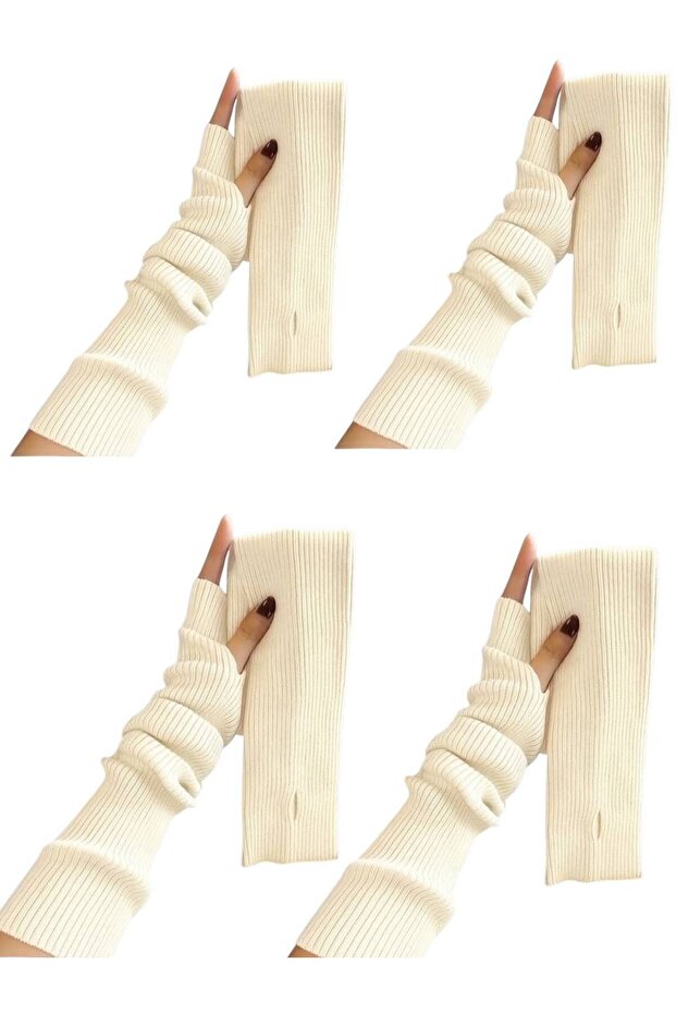 4 Pieces of Knitted Knitwear Sleeves