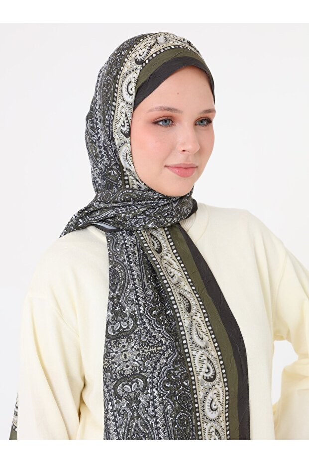 Shawl - Multicolored - V16-Tuva - 1