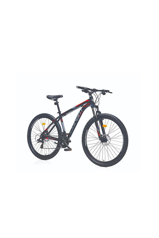 Felix 1.0 - 15'' Kadro - 26 Jant - Dağ Bisikleti - Siyah - Kırmızı / Gri - 1