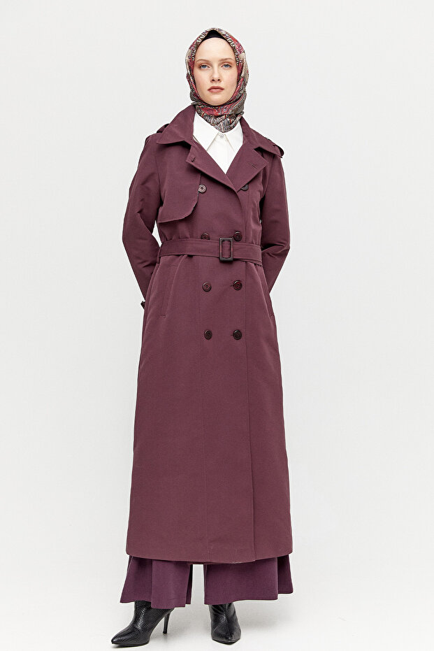 Çıkarılabilir Kapüşonlu Kruvaze Kap - 2