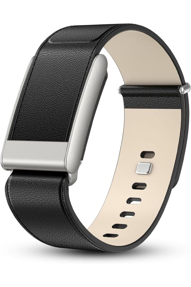 Luxe Tapered Leather Replacement Band Compatible with WHOOP 5.0, One, Peak