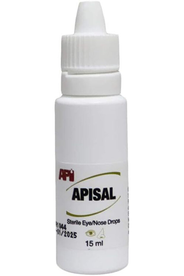 Apisal Sterile Eye And Nose Drops 15 Ml