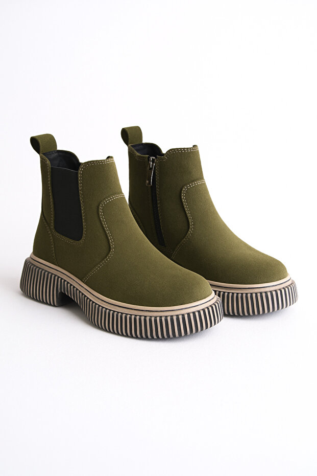 Children's Chelsea Suede Boots – Waterproof Thick-Soled Non-Slip Thermo Winter Casual Boots