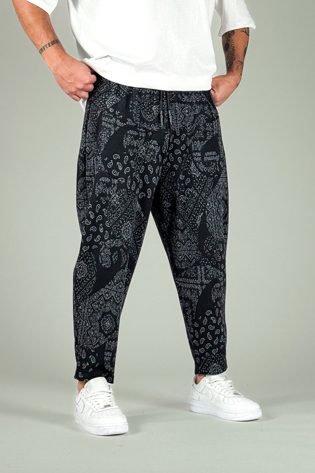 Men's Baguette Pants with Front Pocket Detail