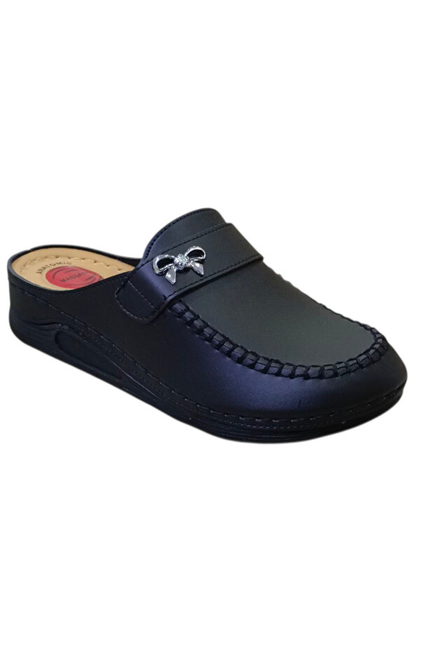 Women's Slippers Closed Toe Orthopedic Slippers with Heel Spur Feature