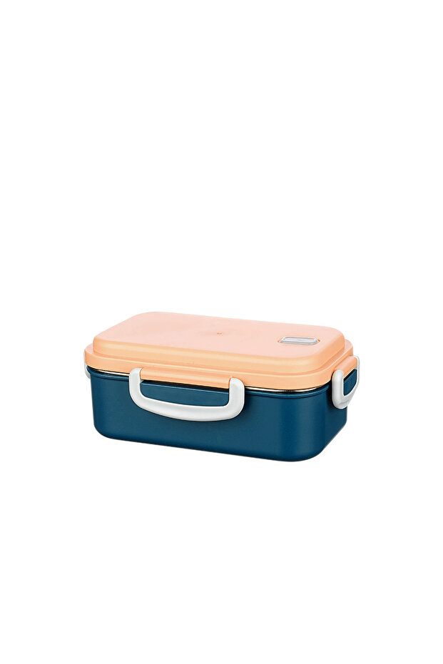 Aura 2-Compartment Heated Steel Storage Container | 150 ml + 300 ml | With Heating Feature Using Hot Water
