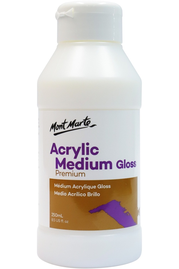 MM Akrilik Medium Gloss Premium 250ml (Parlak) - 1