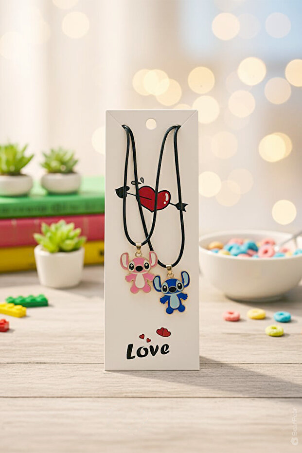 2 Adet Stiç Kolye Arkadaşlık Kolyesi - 2