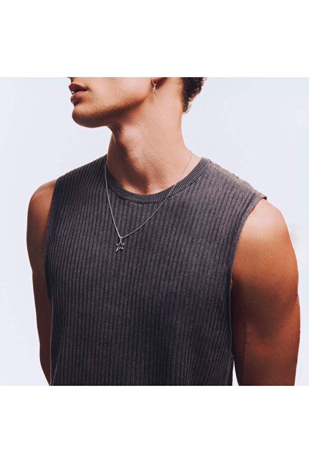 Offstar Gümüş Yıldız Kolye - 2