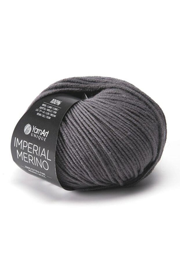 Imperial Merino - El Örgü İpi̇ Gri̇-3347