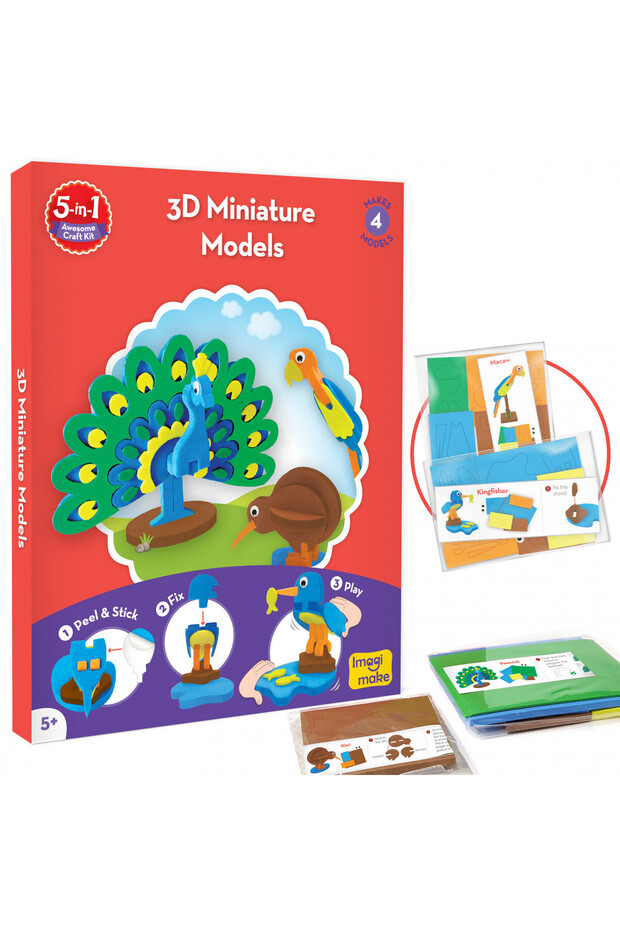 Set Creativ pentru Copii 5 in 1 - 4