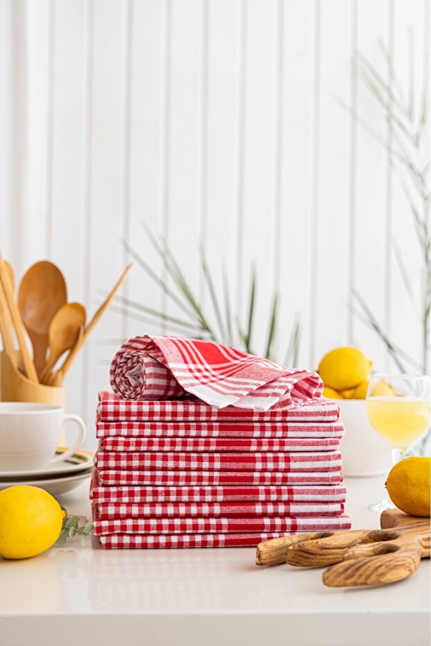10-Piece Serving Napkin, German Napkin, Food Cover, Dishcloth (50X70Cm)