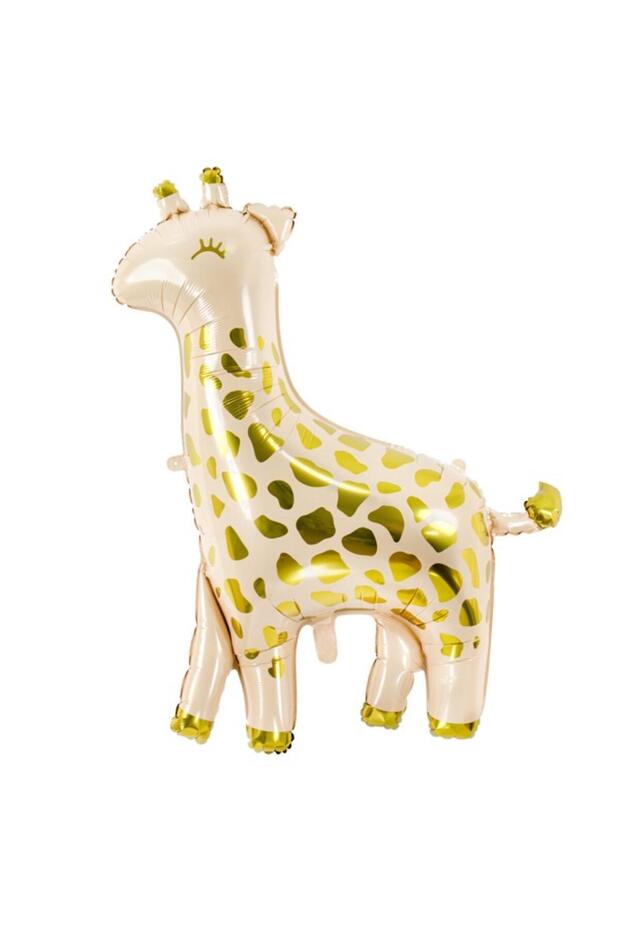 Foil Balloon with Giraffe Figure