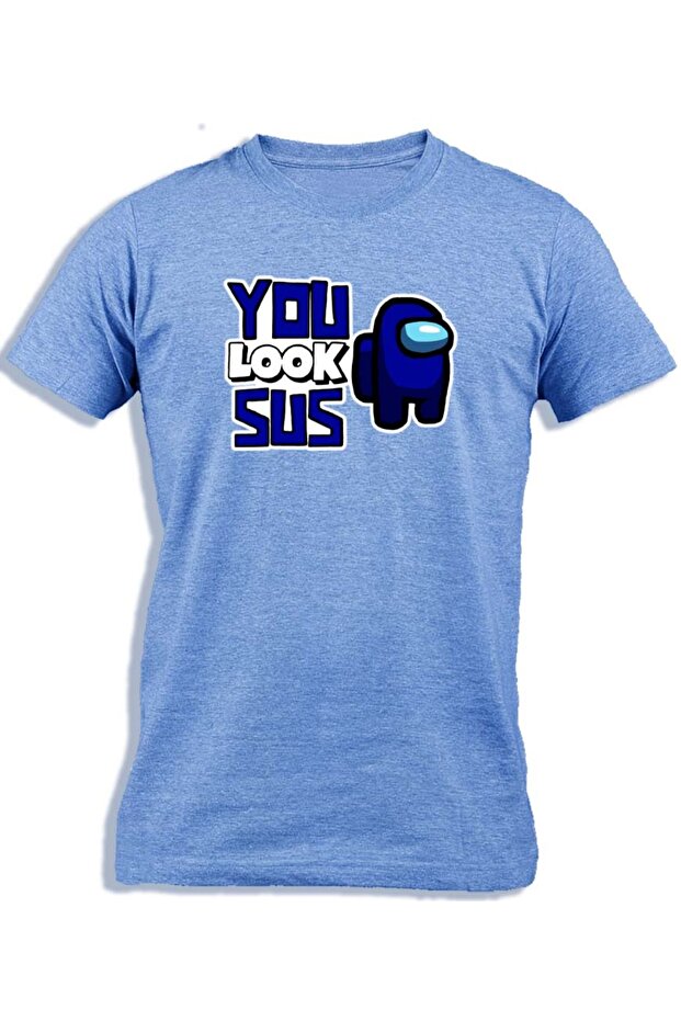 AMONG US YOU LOOK SUS BLUE
