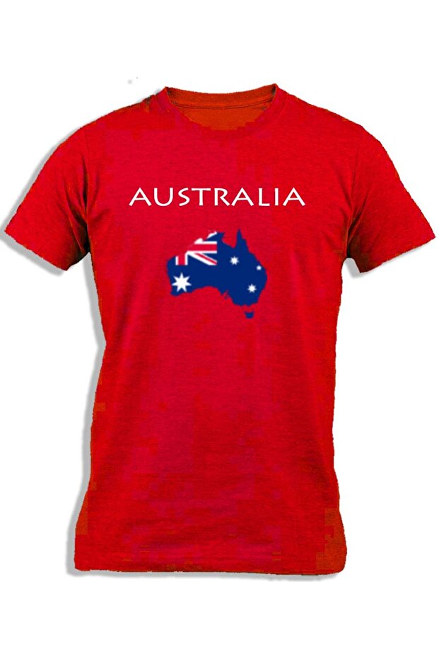 AUSTRALIAN MAP FLAG