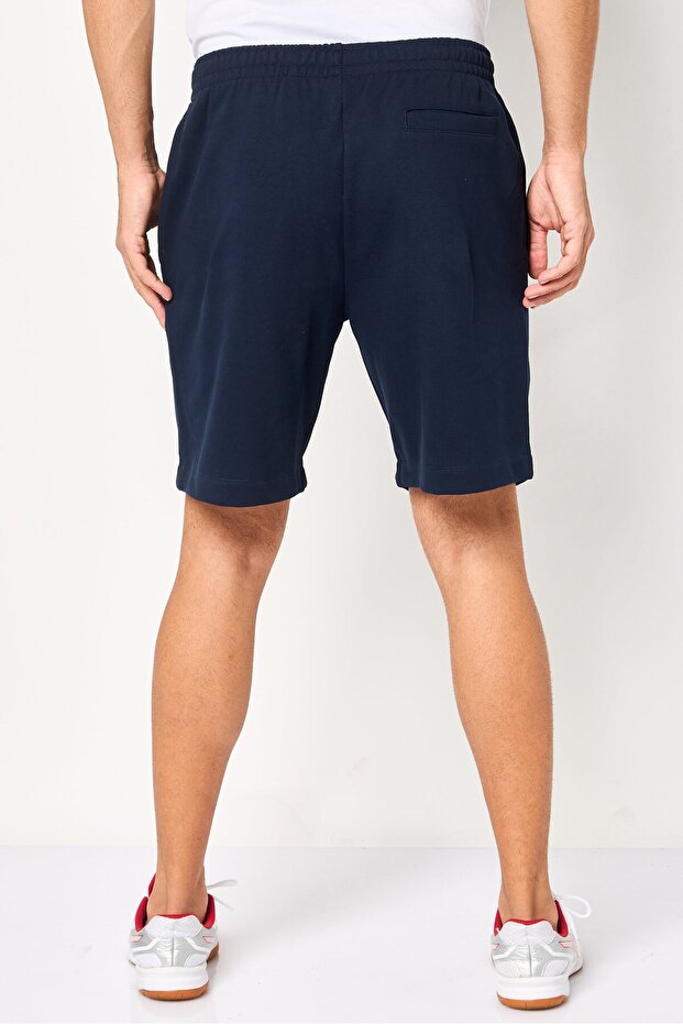 Men Embroidered Logo Basic Shirts, Dark Navy - 4