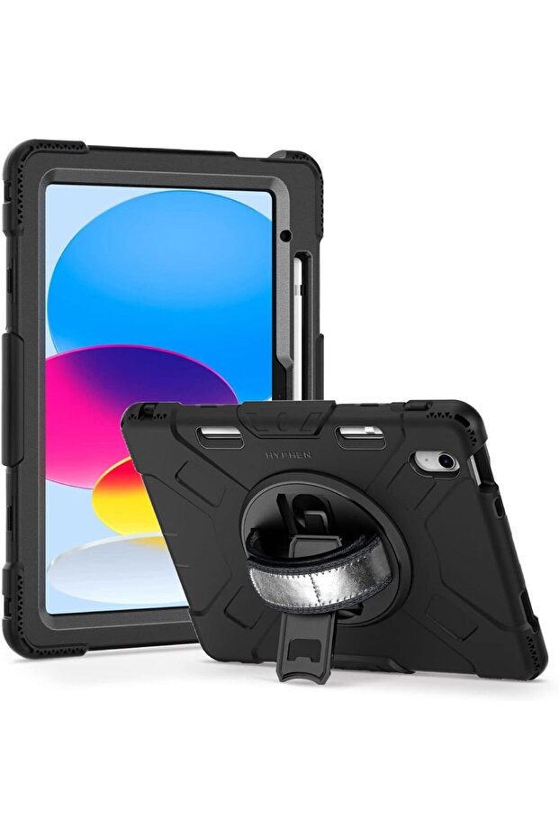 AXIS Protective Case with Strap & Stand - Pencil Holder Case Stand & Strap with 360 Rotation