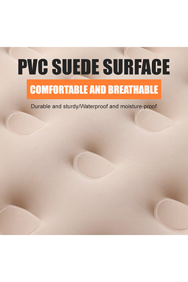 Automatic Inflatable Airbed for One Person Ergonomic Design Build-in Pump Self Inflating Air Mattres - 4
