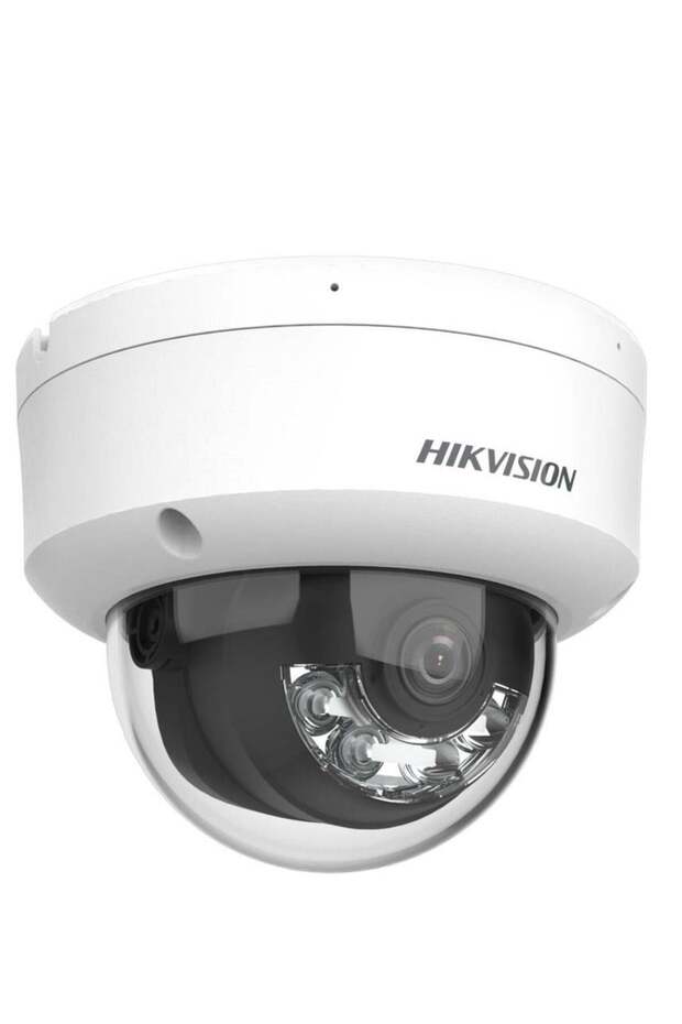 2 MP Smart Hybrid Light Fixed Dome Network Camera, 2.8mm Lens, H.265+ Compression, Built-i - 1