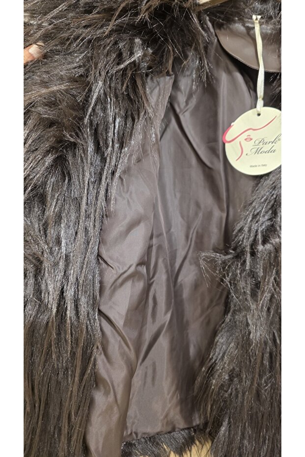 معطف فروي من القطيفة - 5