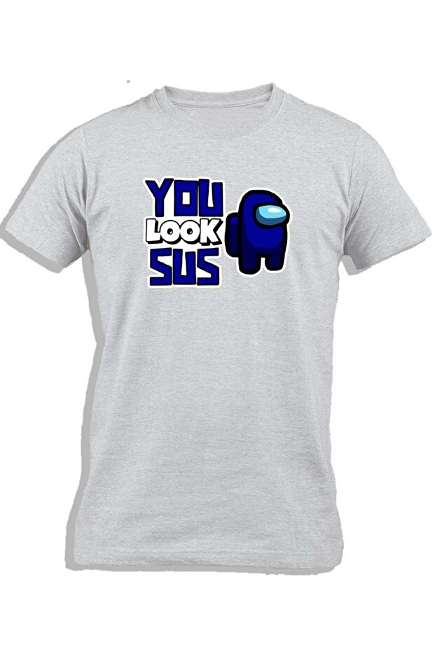 AMONG US YOU LOOK SUS BLUE
