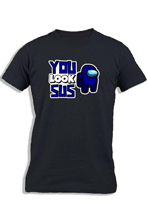 AMONG US YOU LOOK SUS BLUE