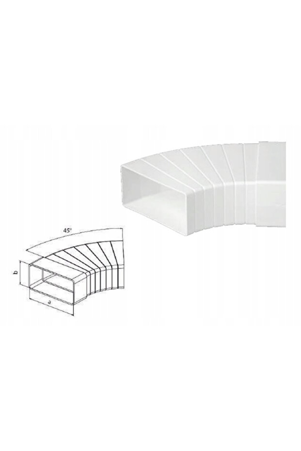 COT POLIGONAL ORIZONTAL 45° RAND PLAT 110x55 - 2