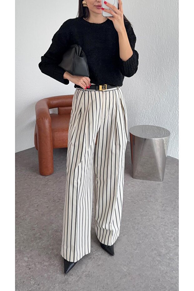 بنطلون مخطط - 4