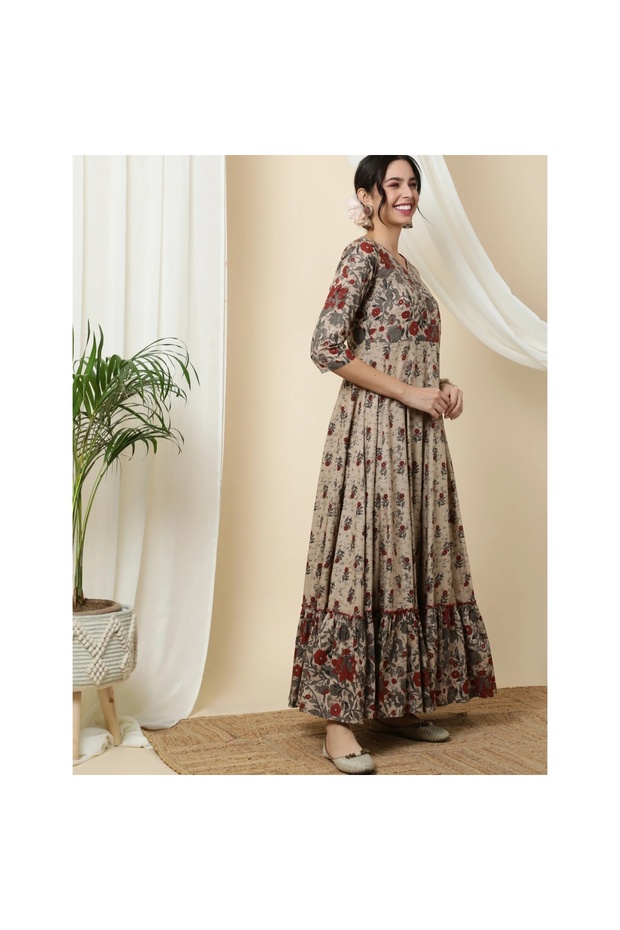 Hint Çiçekli Elbise - 3