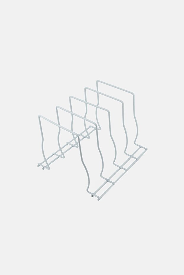 رف تنظيم المطبخ، أبيض - 1