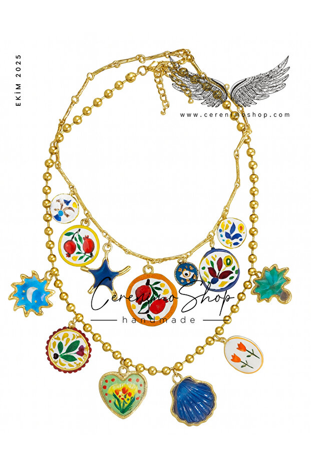 2li Charmlı Kolye - 1