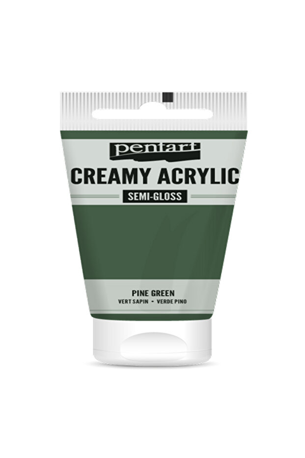 PINE GREEN ACRYLIC COLOUR CREAMY SEMI GLOSS 60 ML