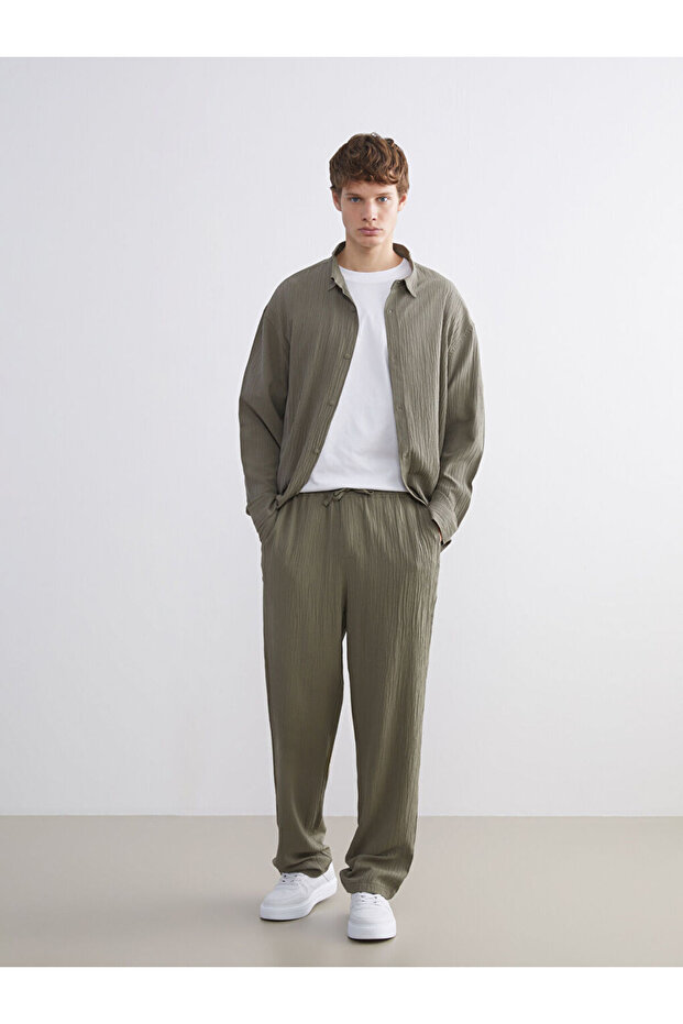 Esvab • Modern & Distinctive Comfortable Textured Men's Trousers
