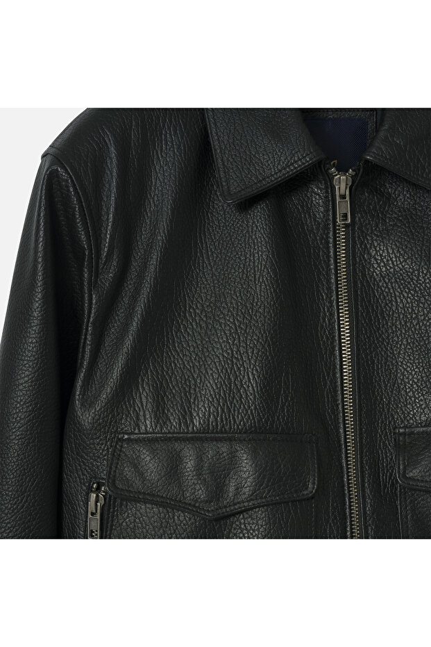 Jacob Erkek Deri Mont - 3