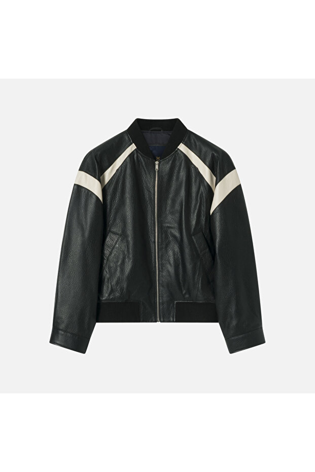 WM208 Erkek Deri Mont - 1