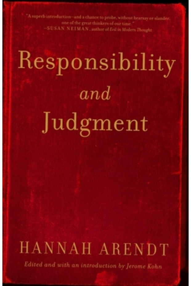 Responsibility and Judgment - 1