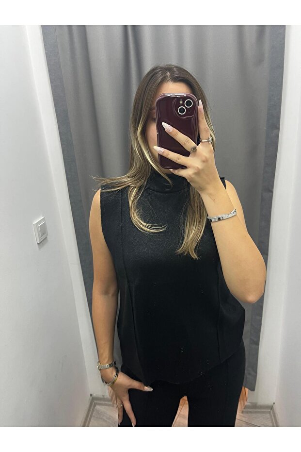 Simli Triko Siyah Takım - 6