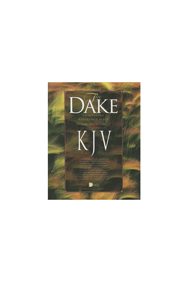 Dake's Annotated Reference Bible-KJV - 1