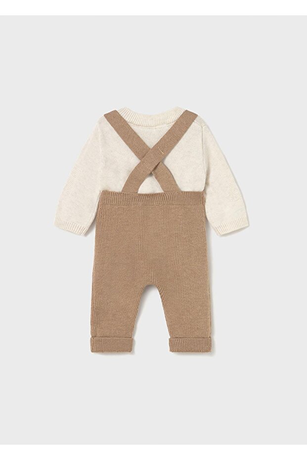 Kışlık Erkek Bebek Örme Set Tulum - 3