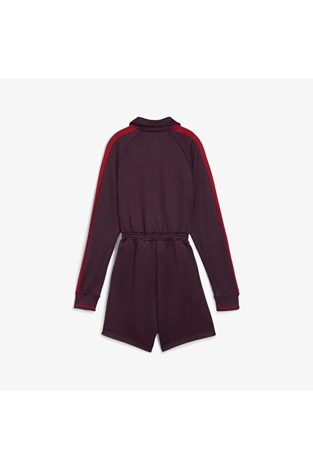 T7 Romper Kadın Mor Tulum - 2