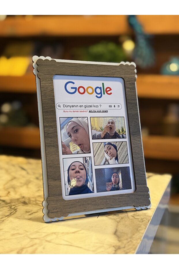 Ahşap Mini Tablo - Sevdiğine Özel Ürün - 1