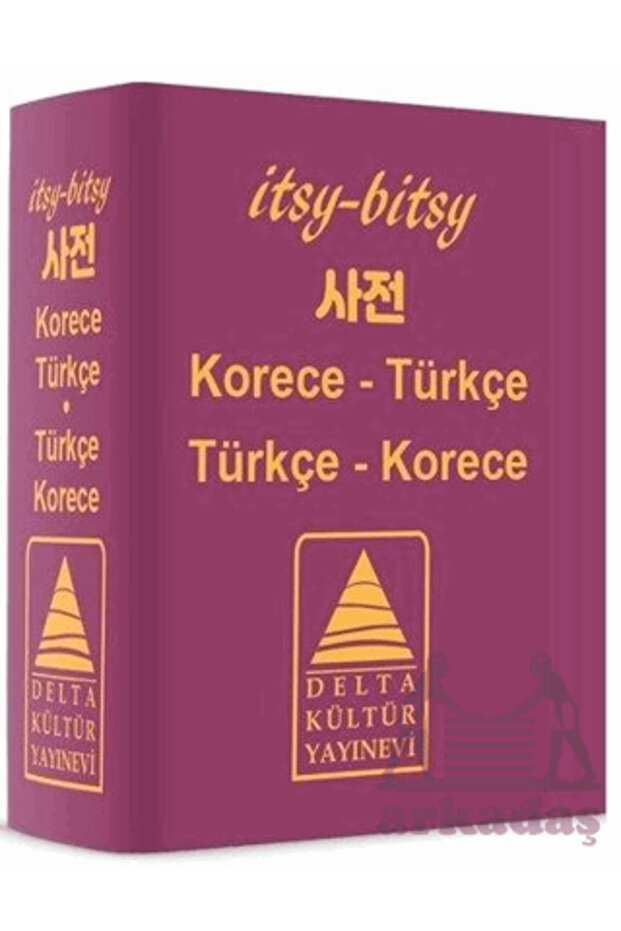 Itsy Bitsy Korece-Türkçe, Türkçe-Korece Mini Sözlük