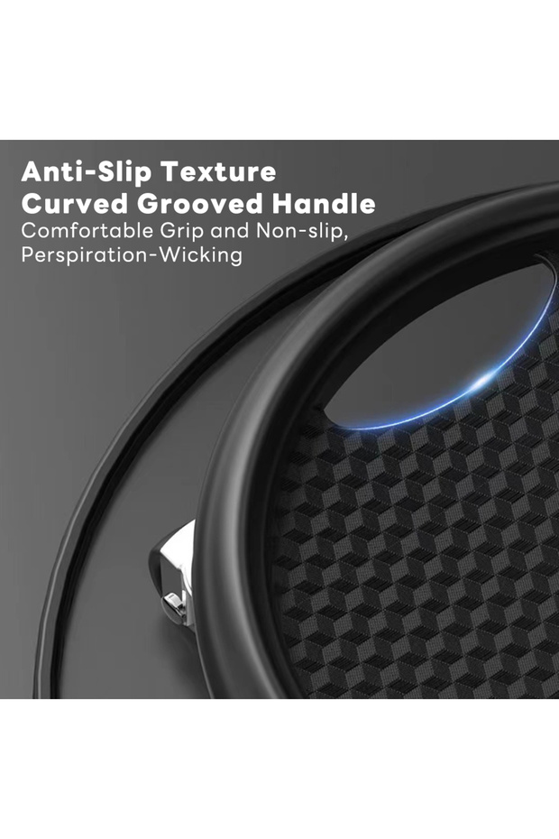 عجلة تمارين البطن الصامتة العالمية مع وسادة للركبة - 4