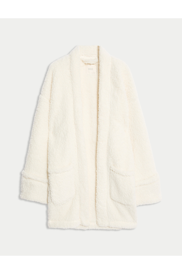 Teddy Borg Peluş Sabahlık - 1