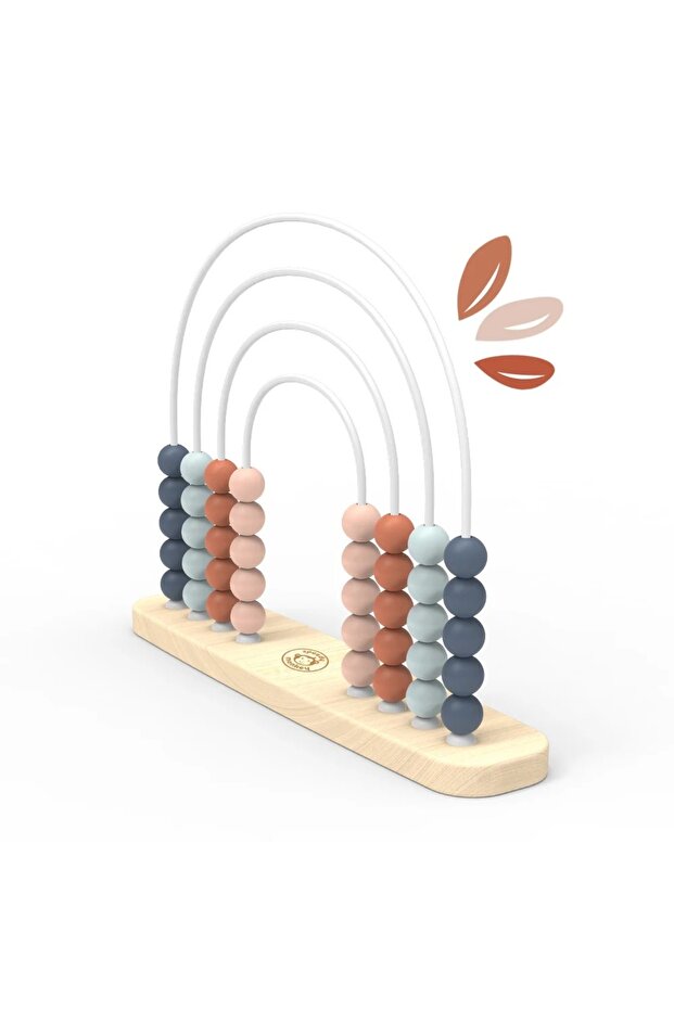Rainbow Abacus educational toy, - 2